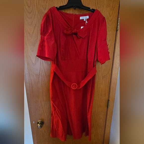 Retro Red Pinup Dress from Modcloth by Miss Lulo - Picture 2 of 8